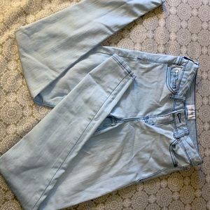 Light blue jeggings